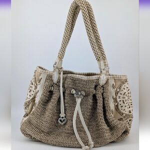 BRIGHTON IRINA CROCHET TOTE